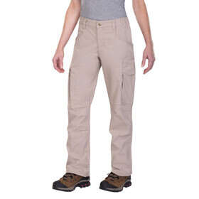 Vertx Fusion Stretch Tactical Women's Pant in khaki from front